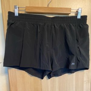 ASICS Running Shorts Black - size Medium